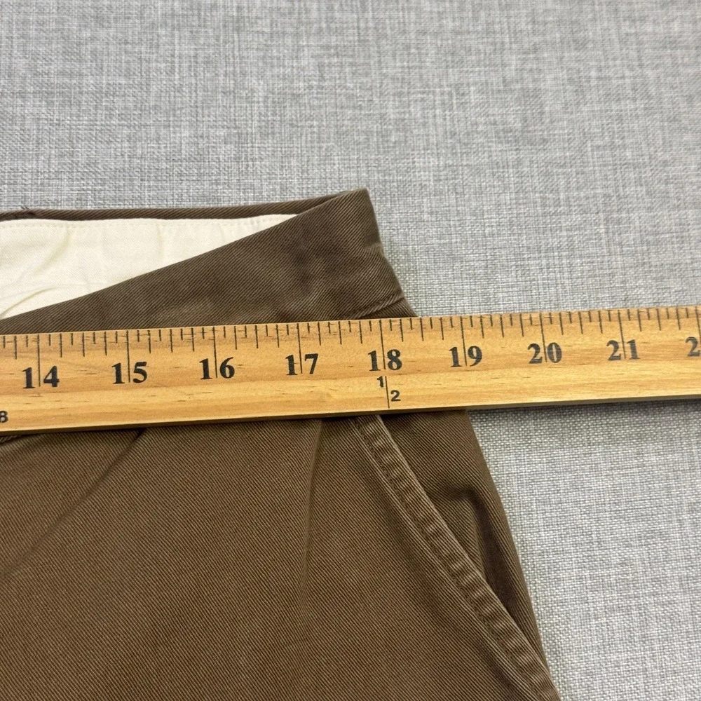 Polo Ralph Lauren Vintage Chino Pants Mens 36x32 Brown 100% Cotton Relaxed